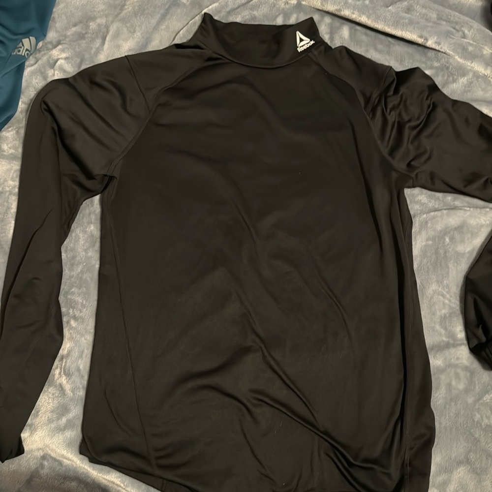 Rebook cold weather long sleeve mock